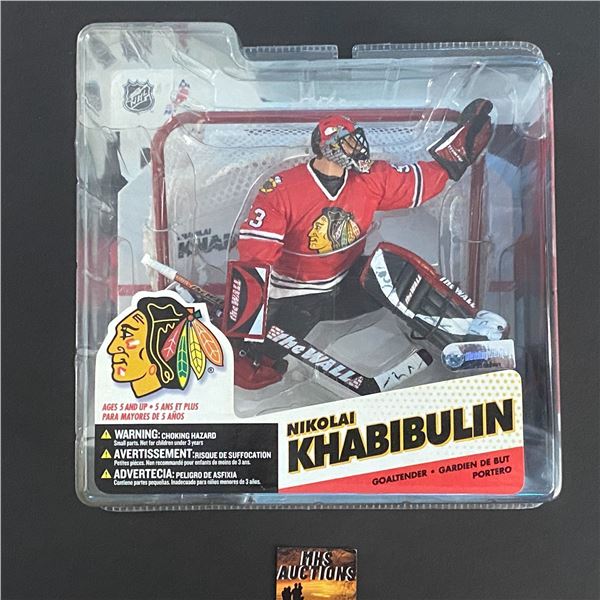 NIKOLAI HABIBULIN MCFARLANE CHICAGO BLACKHAWKS SERIES 12