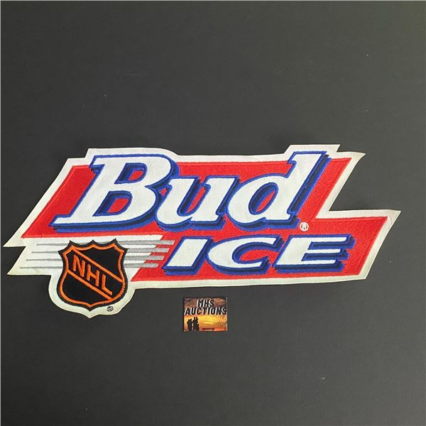 BUD ICE HOCKEY JERSEY CREST