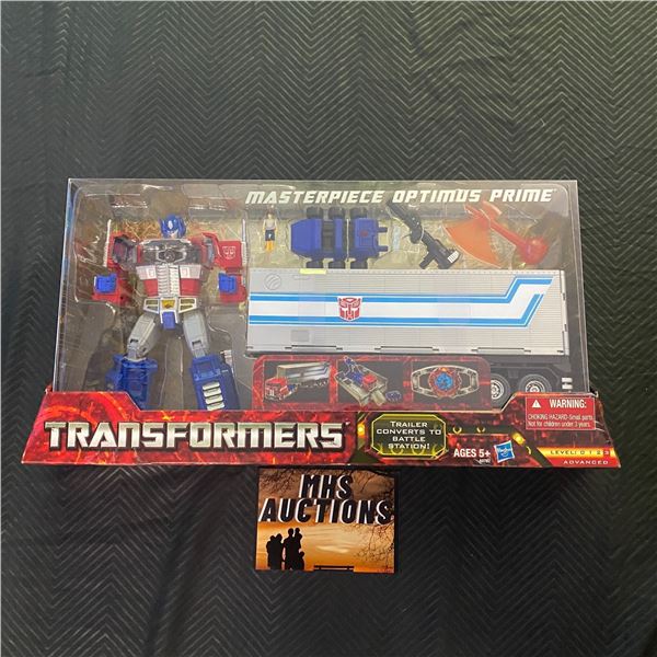 VERY RARE TRANSFORMERS OPTIMUS PRIME MASTERPIECE LEVEL 3 ADVANCED NEVER OPENED