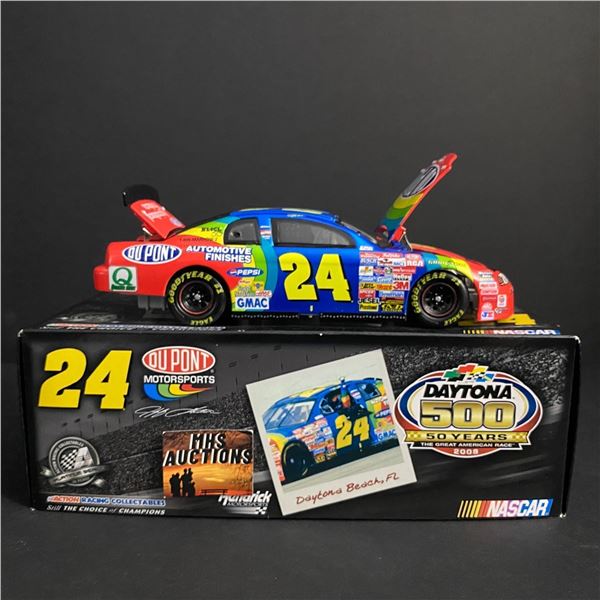 JEFF GORDON #24 DUPONT DAYTONA 500 WINNER 1997 CHEVY MONTE CARLO 1/24 SCALE