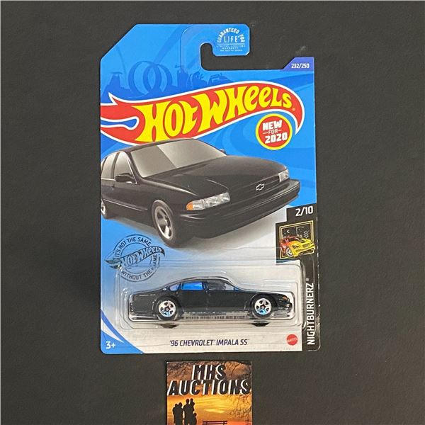 HOT WHEELS '96 CHEVROLET IMPALA SS 1/64TH SCALE (ref33)