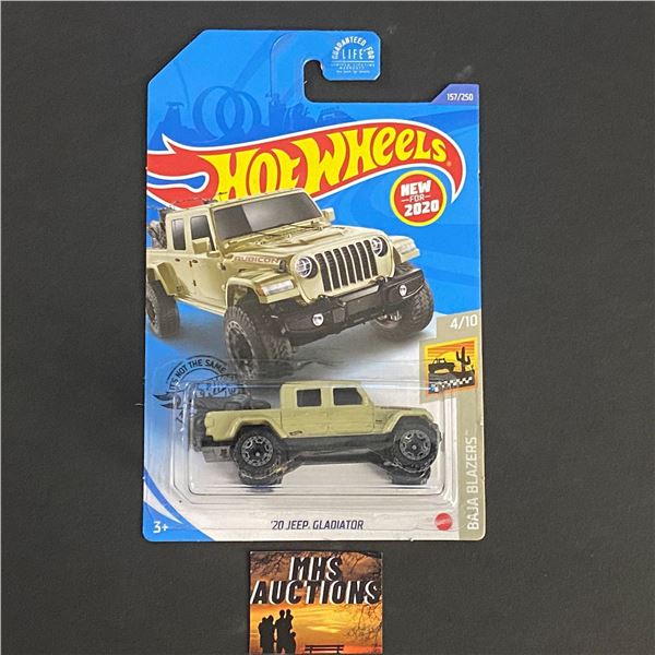 HOT WHEELS '20 JEEP GLADIATOR 1/64TH SCALE (ref36)