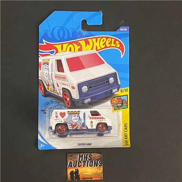 HOT WHEELS SUPER VAN 1/64TH SCALE (ref40)