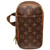 Image 1 : Louis Vuitton Brown Monogram Canvas Gange Crossbody Bag