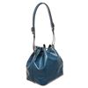 Image 3 : Louis Vuitton Blue Epi leather Noe PM Bucket Bag