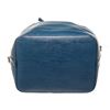 Image 4 : Louis Vuitton Blue Epi leather Noe PM Bucket Bag
