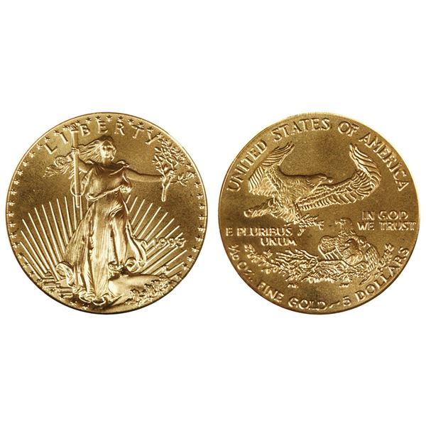 1995 $5 American Gold Eagle Coin