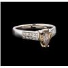 Image 1 : 1.28 ctw Diamond Ring - 14KT White Gold