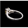 Image 3 : 1.28 ctw Diamond Ring - 14KT White Gold