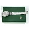 Image 9 : Rolex Mens Stainless Steel Green Vignette Diamond Oyster Perpetual Datejust Wris