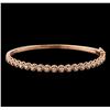 Image 1 : 0.75 ctw Diamond Bracelet - 14KT Rose Gold