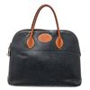 Image 1 : Hermes Black Leather Bolide 35cm Shoulder Bag