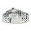 Image 5 : Rolex Mens Stainless Steel Mother Of Pearl Diamond & Sapphire Datejust Wristwatc