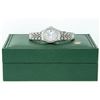 Image 6 : Rolex Ladies Stainless Steel Quickset Mother Of Pearl Diamond Lugs Jubilee Rolex