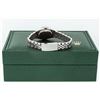 Image 8 : Rolex Ladies Stainless Steel Quickset Mother Of Pearl Diamond Lugs Jubilee Rolex