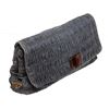 Image 2 : Prada Blue Denim Gaufre Clutch Bag