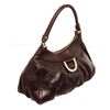 Image 2 : Gucci Brown Leather D Ring Hobo Bag