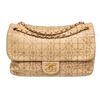 Image 1 : Chanel Beige Gold Leather Moujik Paris Shoulder Bag