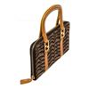 Image 3 : Fendi Brown Canvas Leather Top Handle Organizer