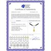 Image 2 : Genuine 7.5 ctw Citrine & Pearl Necklace 14KT Rose Gold - REF-52K9V