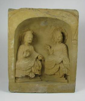 A SUPERB TANG DYNASTY STELE, c.618-907 AD, of