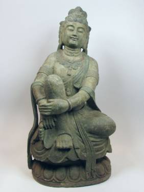 A BEAUTIFUL YUAN DYNASTY QUANYIN, c.1279-1369