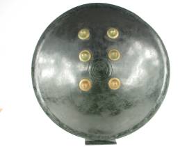 A FINE INDIAN BATTLE SHIELD, c.19-20th Centur