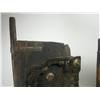 Image 2 : TWO NORTH INDIAN WINDOW SHUTTERS, of wood wit