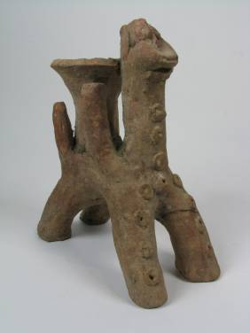 A RARE CERAMIC INDUS VALLEY SCULPTURE (shunga