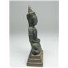 Image 2 : A FINE THAI BRONZE BUDDHA, c.17-18th Century,