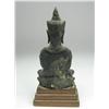 Image 3 : A FINE THAI BRONZE BUDDHA, c.17-18th Century,