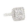 2.22 ctw Diamond Ring - 14KT White Gold