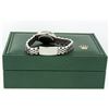 Image 8 : Rolex Ladies Stainless Steel Blue Vignette Diamond & Sapphire Datejust Wristwatc