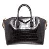 Givenchy Black Leather Antigona Satchel Bag