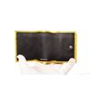 Image 5 : Balenciaga Gold Leather Logo Trifold Wallet