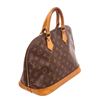 Image 2 : Louis Vuitton Brown Monogram Alma MM Satchel Bag