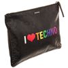 Image 2 : Balenciaga Black Leather Supermarket Pouch Bag