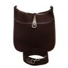 Hermes Brown Leather Evelyne 1 GM Crossbody Bag