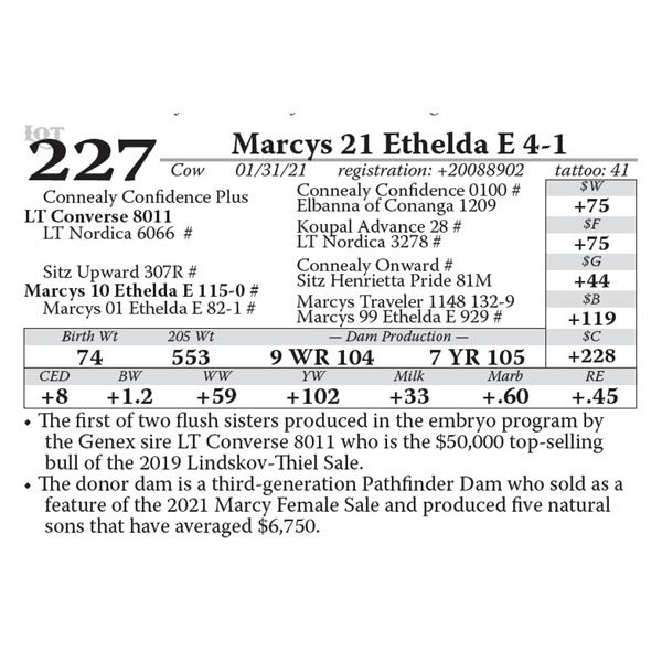 Marcys 21 Ethelda E 4-1