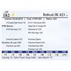 Image 1 : Bobcat JK 423