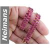 Image 1 : 28.2 ct Ruby Bracelet 14kt Gold