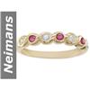 Image 1 : 0.46 ct Ruby & Diamond Ring 14kt Gold