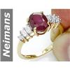 Image 1 : 2.51 ct Ruby & Diamond Ring 14kt Gold