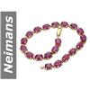 Image 1 : 19 ct Ruby Bracelet 14kt Gold