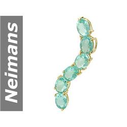 7.2 ct Apatite Pendant 14kt Gold