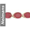 Image 1 : 31.5 ct Ruby Bracelet 14kt Gold