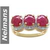 Image 1 : 3.05 ct Ruby & Diamond Ring 14kt Gold