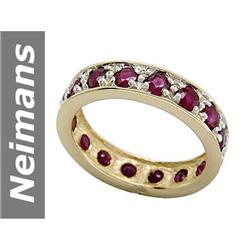 1.6 ct Ruby Ring 14kt Gold