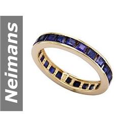 3.45 ct Sapphire Ring 14kt Gold