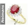 Image 1 : 2.59 ct Ruby & Diamond Ring 14kt Gold